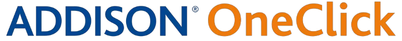 Logo von ADDISON OneClick, einer Softwarelösung für die digitale Kollaboration.