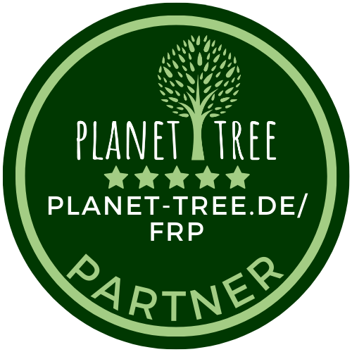 Logo des gemeinnützigen Partners Planet Tree für Klimaschutz und Waldpflanzung.