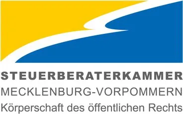 Offizielles Logo der Steuerberaterkammer Mecklenburg-Vorpommern, Körperschaft des öffentlichen Rechts.